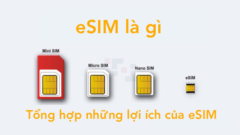 eSIM là gì? Tổng hợp những lợi ích của eSIM