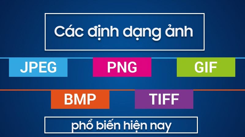 Tìm hiểu chi tiết về 8 loại định dạng hình ảnh phổ biến hiện nay