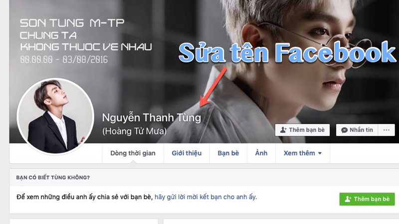 Cách sửa tên Facebook cá nhân – Chưa đủ 60 ngày có thể sửa tên facebook không?