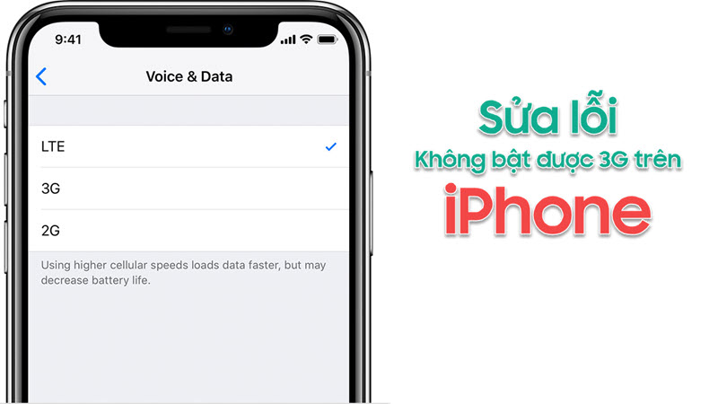 Tại sao không bật được 3G iPhone và cách khắc phục lỗi này!