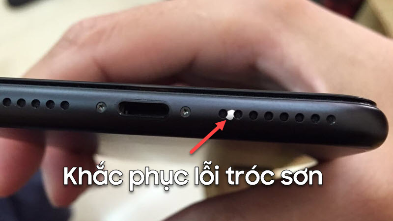 Hướng dẫn khắc phục lỗi tróc sơn iPhone 7 Plus