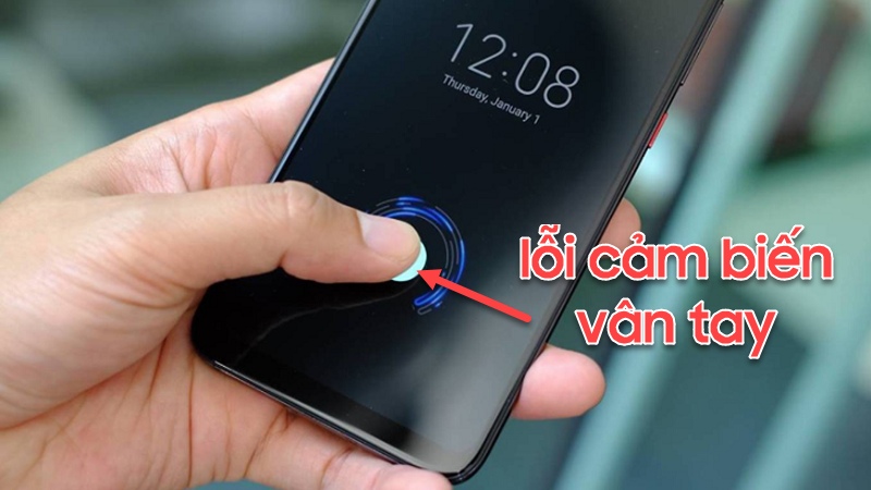 Giải quyết lỗi cảm biến vân tay ở smartphone cùng Hcare