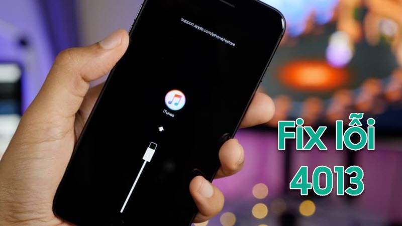 Giúp bạn khắc phục lỗi 4013 ở iPhone đơn giản