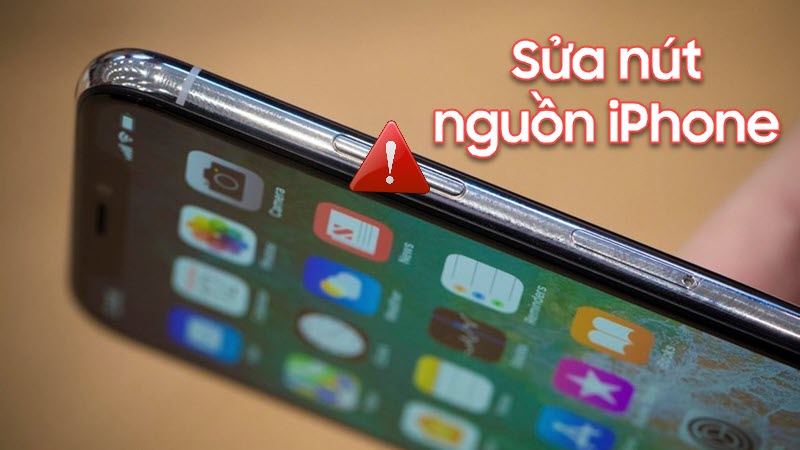 Giúp bạn sửa iPhone hỏng nút nguồn đơn giản, dễ dàng