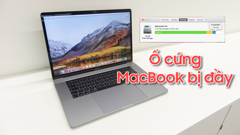 Cách khắc phục ổ cứng MacBook bị đầy siêu đơn giản