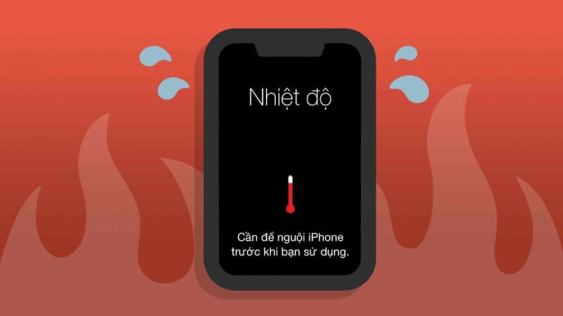 iPhone nóng máy hao pin nguyên nhân và cách khắc phục