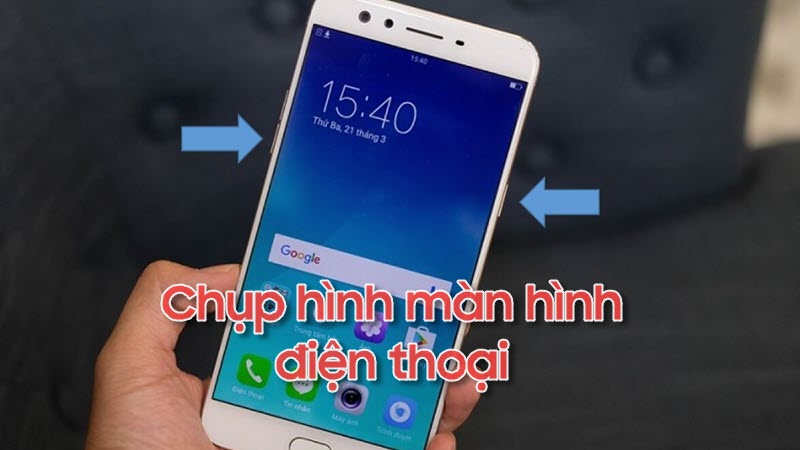 Các cách chụp màn hình không cần nút nguồn cực kỳ tiện lợi