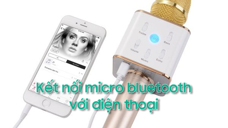 Cách kết nối micro bluetooth với điện thoại đơn giản, nhanh chóng