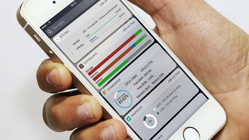 Giải phóng dung lượng Ram cho iPhone cải thiện tốc độ ngay trong tích tắc