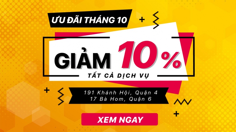 ƯU ĐÃI ĐẶC BIỆT THÁNG 10