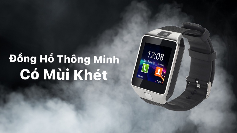 Các nguyên nhân khiến đồng hồ thông minh có mùi khét