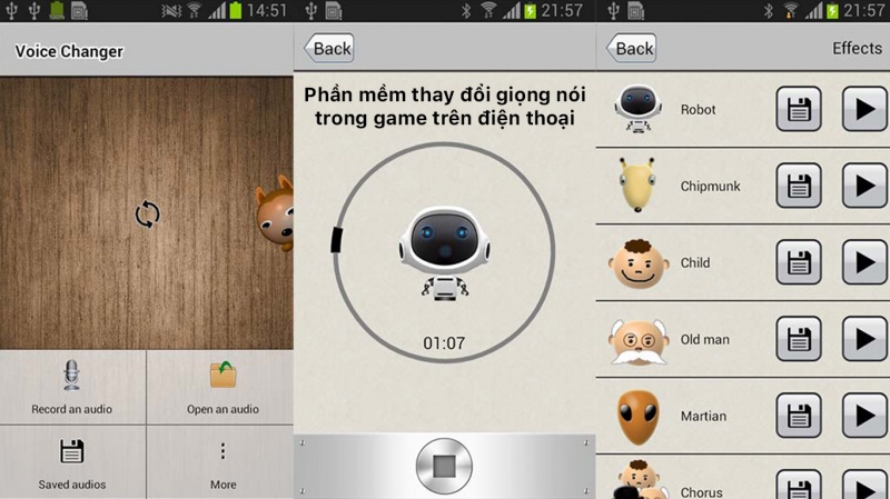 Top phần mềm thay đổi giọng nói trong game trên điện thoại hay nhất