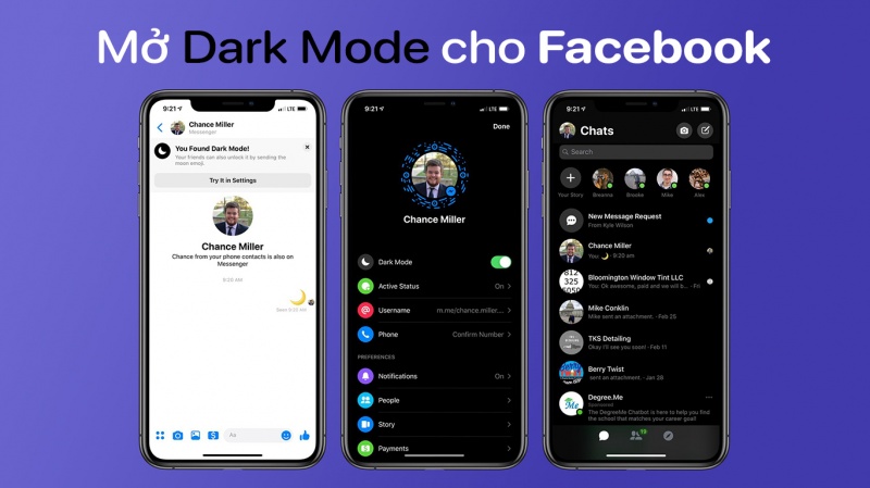 Hướng dẫn cách mở Dark Mode cho Facebook đơn giản, nhanh chóng
