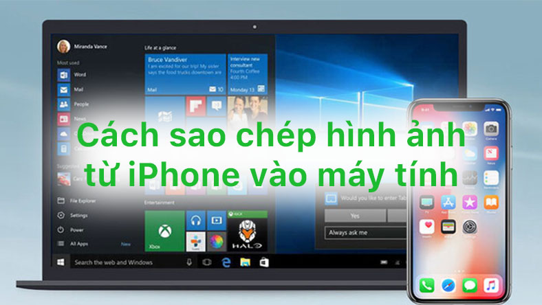 Cách sao chép hình ảnh từ iPhone vào máy tính cực đơn giản và dễ hiểu