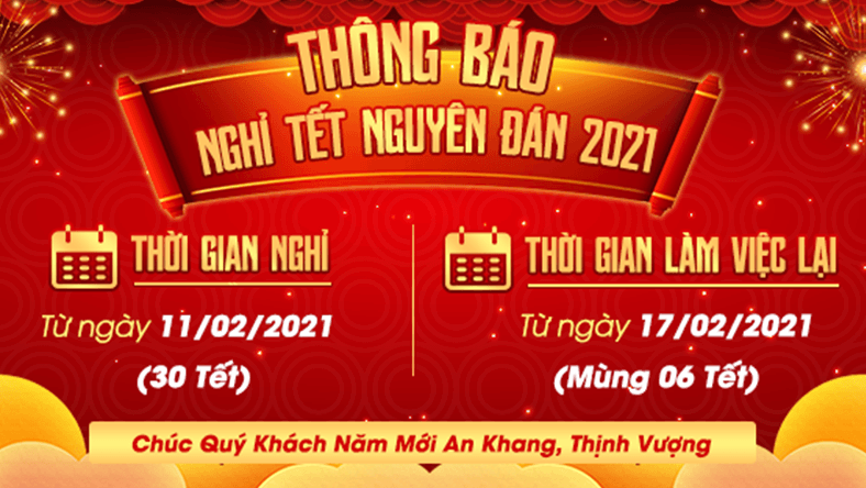 Hcare Thông Báo Nghỉ Tết Tân Sửu 2021