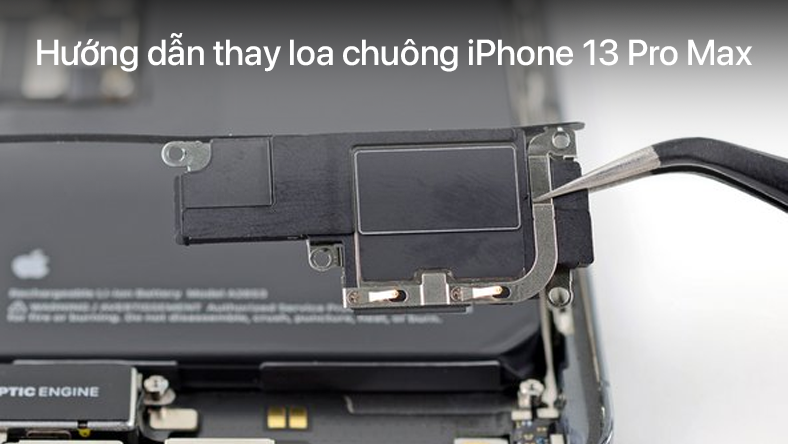 Hướng dẫn thay loa chuông iPhone 13 Pro Max