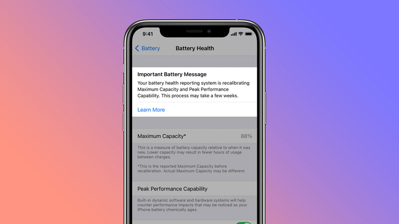 Cách hiệu chuẩn lại pin iPhone trong iOS 14.5 cho hiệu suất cao nhất