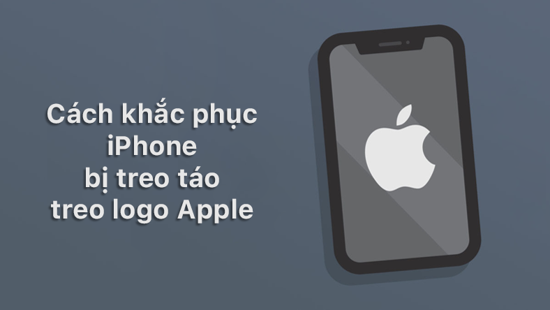 Cách khắc phục iPhone bị treo táo, treo logo