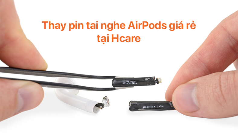 Thay pin tai nghe AirPods ở đâu chất lượng, giá rẻ tại TPHCM?