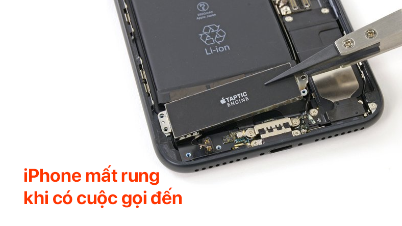 iPhone mất rung khi có cuộc gọi đến