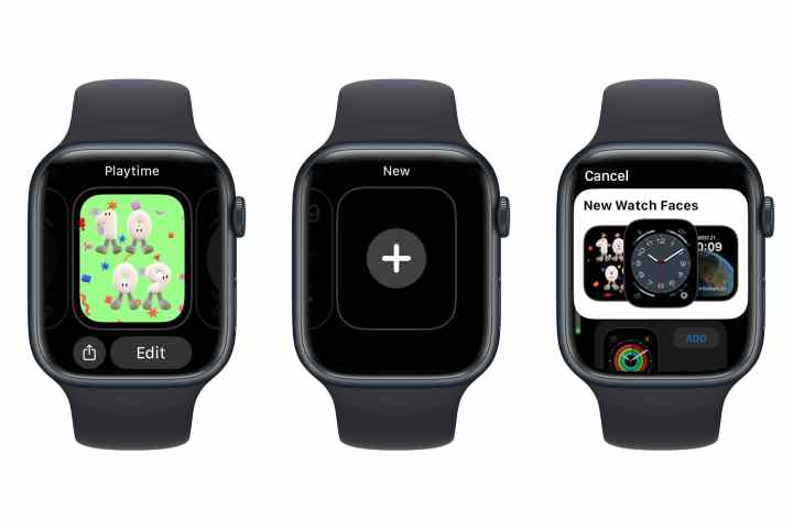 Apple Watch thêm mới mặt đồng hồ