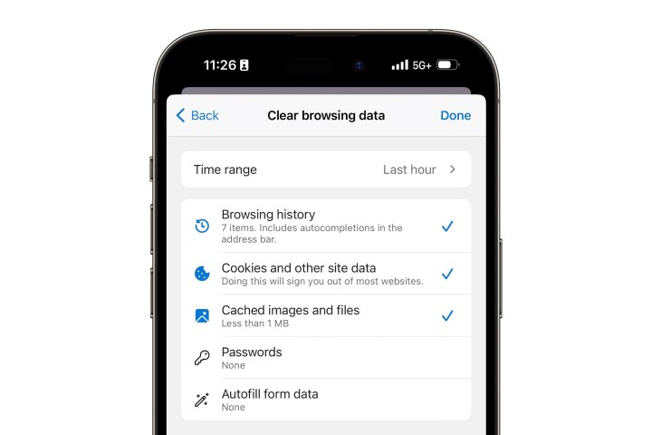 iPhone-Edge-Clear-Browsing-Data-selections