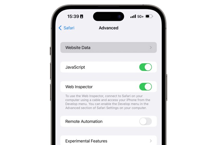 iOS-16-Settings-Advanced-Website-Data