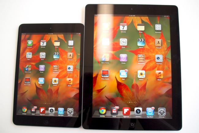 iPad mini 1 và iPad 4