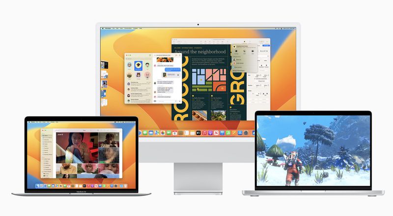 MacBook Air, MacBook Pro, iMac