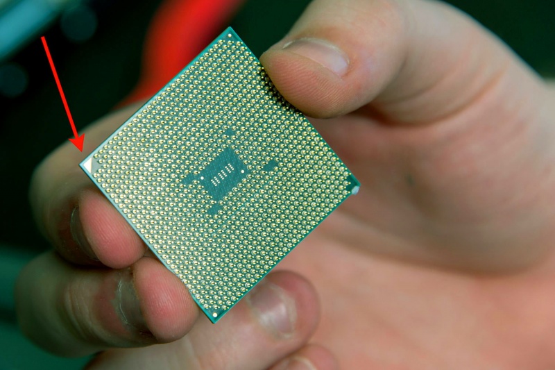 Vị trí hình tam giá trên CPU AMD