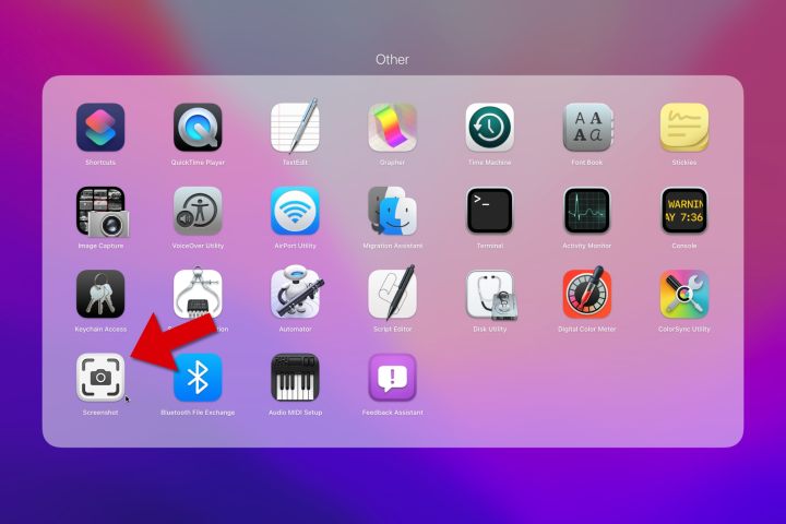 1-Launchpad-has-a-Utilities-folder-that-contains-Screenshot-and-other-useful-apps