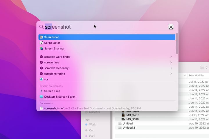 2-Pressing-the-Command-and-Spacebar-keys-brings-up-Spotlight-where-a-search-can-be-done-for-the-Screenshot-app