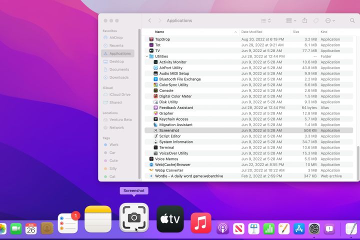 3-The-Finders-Applications-tab-has-a-Utilities-folder-that-contains-the-Screenshot-app-which-can-be-dragged-to-the-Macs-Dock.