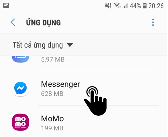 Cách đăng xuất Messenger trên điện thoại