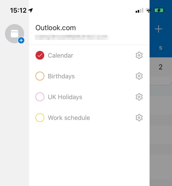 outlook iphone