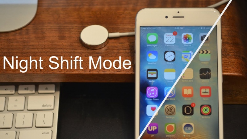 Bật chế độ Night Shift trên iOS 12