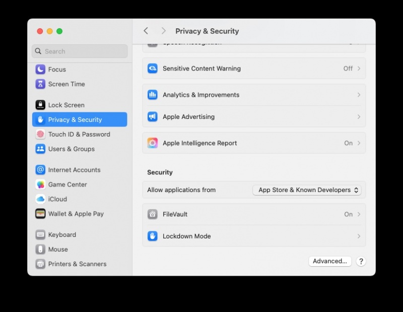 macos