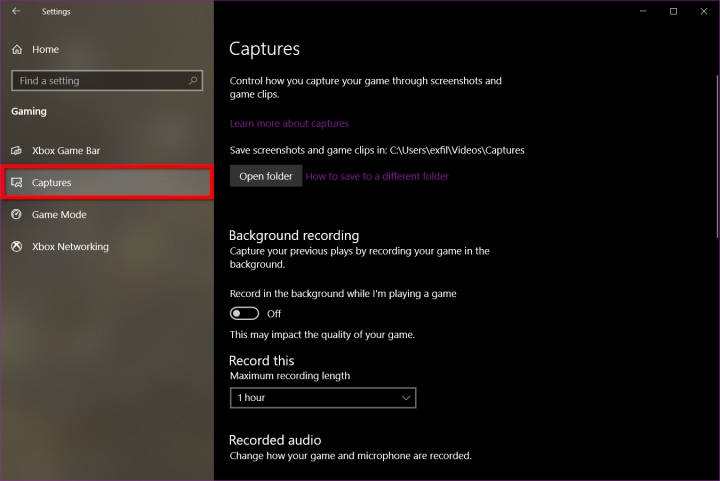 windows-10-settings-captures-section
