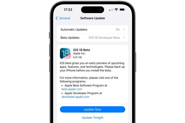 ios 18