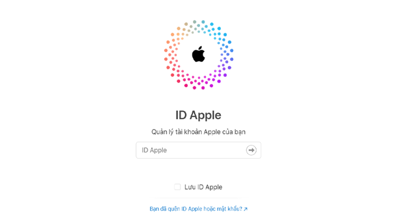 Cách thay đổi tài khoản ID Apple