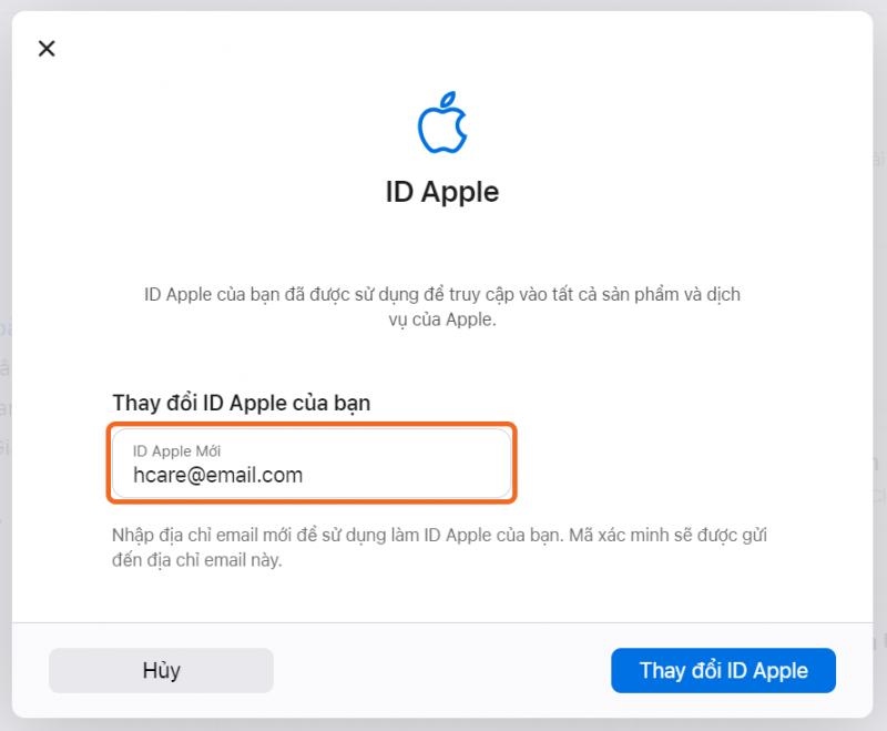 Cách thay đổi tài khoản ID Apple 3
