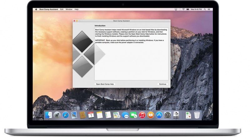 Cài Win 10 cho MacBook không cần USB