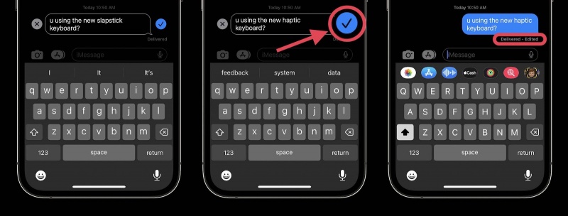 Chỉnh sửa tin nhắn iMessages tin năng mới trên iOS 16 3