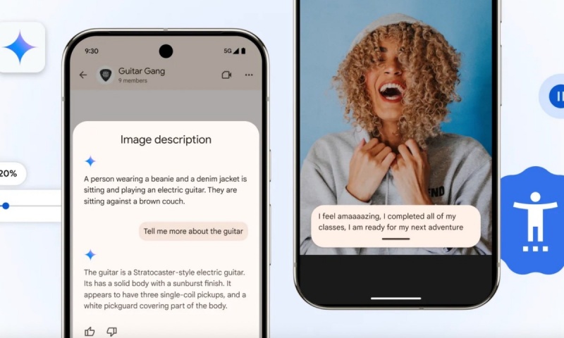 Accessibility improvements to Android.