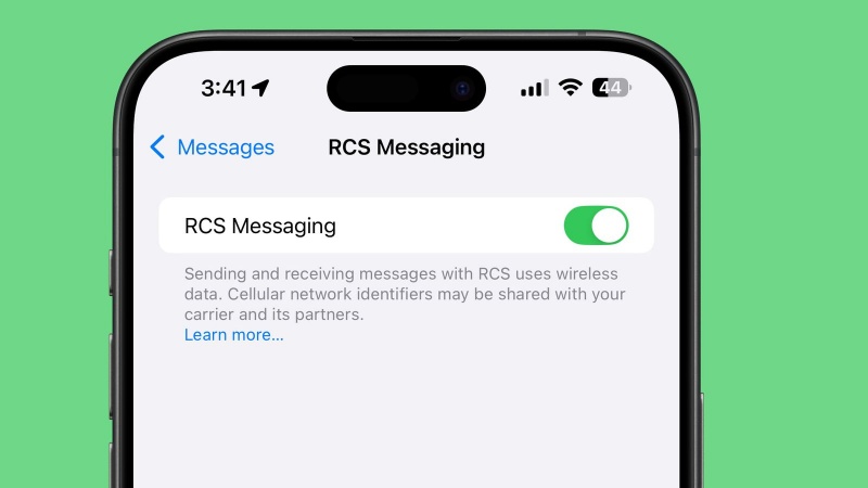 Gửi và nhận tin nhắn RCS trên iPhone