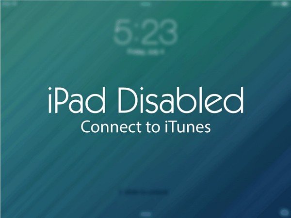 Sửa iPad bị vô hiệu hóa bảo nhiều tiên