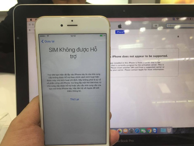 Nhiều iPhone xách tay tại VN bỗng dưng không nhận SIM - Mobile