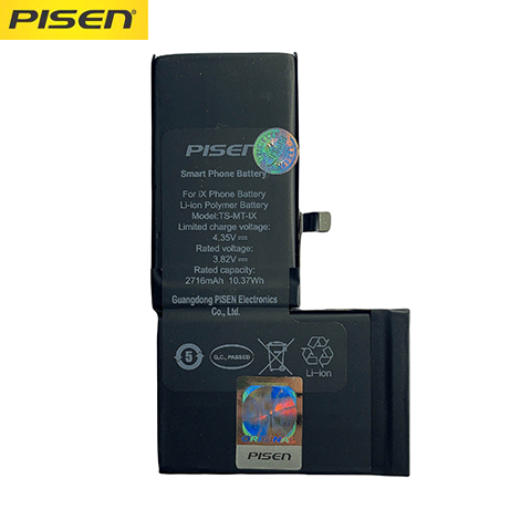 Pin iPhone X chính hãng Pisen có cung cấp dòng điện ổn định, không gây nóng máy khi dùng