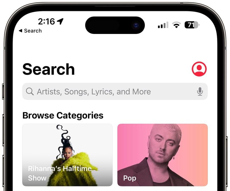 Hồ sợ úng dụng Apple Music