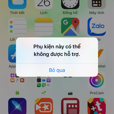 <span id='tai-sao-iphone-thong-bao-phu-kien-nay-co-the-khong-duoc-ho-tro'></span>Tại sao iPhone thông báo “Phụ kiện này có thể không được hỗ trợ”?